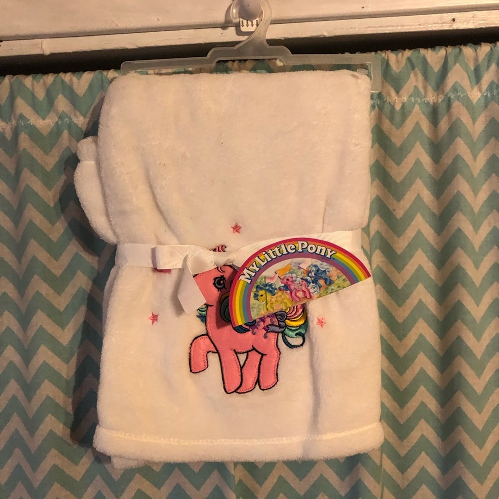 My Little Pony baby size fleece blanket